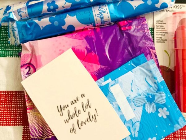 This Reader Creates Frugal Period Packs to Donate to Local Schools