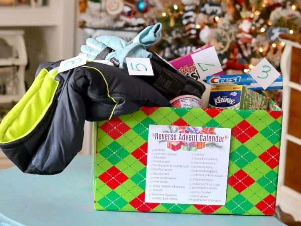 Give Back This Season with a Reverse Advent Calendar!