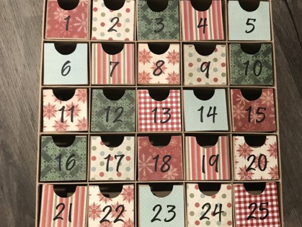 This Reader Created Her Own DIY Advent Calendar Thanks to the 40% Off Hobby Lobby Sale!