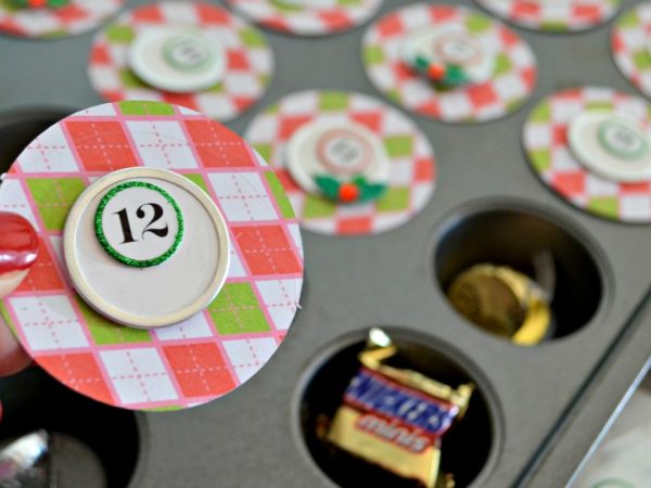 Use a Muffin Tin to Create a Frugal Christmas Advent Calendar