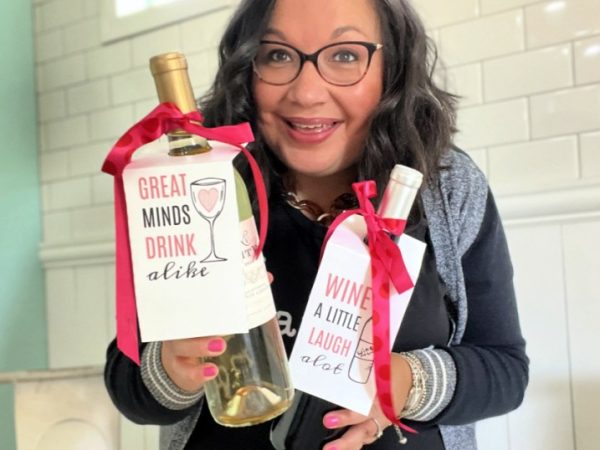 Gift Bottles of Wine with Our Fun Free Printable Wine Tags!