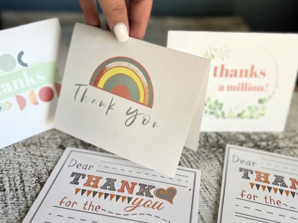 Show Your Gratitude With These Free Printable Thank You Cards