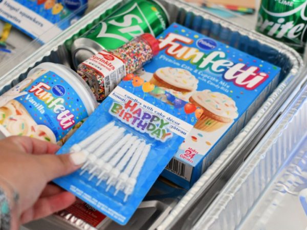 How To Make a Birthday Cake Box as a Thoughtful Donation Idea