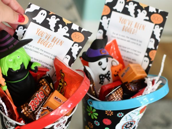 You’ve Been BOOed Free Printable (+ Adult “Boozed” Version & Wine Tags!)