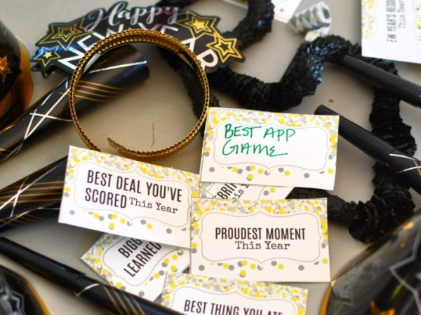 This DIY New Year’s Game Gets the Conversation Started | Easy to Play + Free Printable!