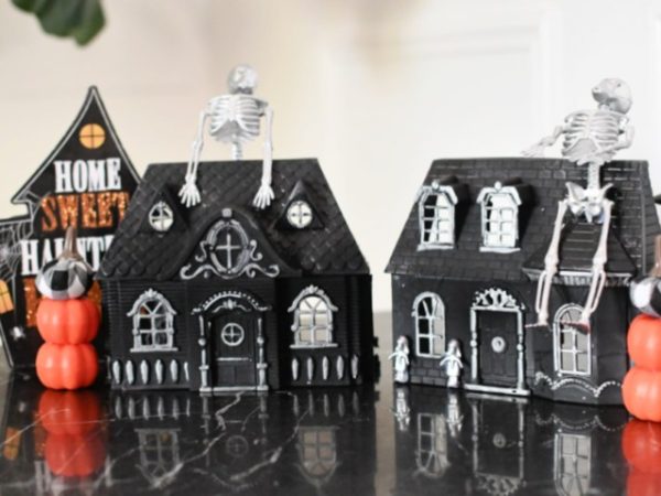 Must-See: Halloween Doll House Makeover Using Dollar Tree Finds!