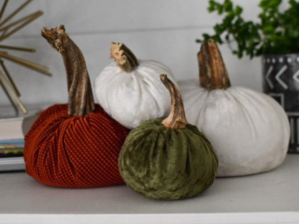 Make DIY Velvet Pumpkins on the Cheap with Our Easy Tutorial
