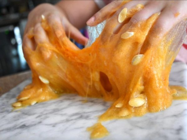Create DIY Pumpkin Slime with the Kids!