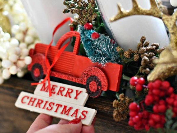 Get Holiday Ready With 3 Easy DIY Dollar Tree Christmas Centerpieces!
