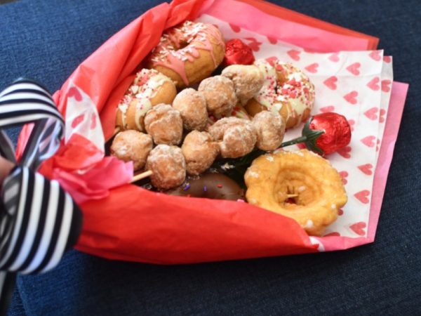 Ditch the Expensive Flowers & Make a Donut Bouquet for Valentine’s Day Instead!