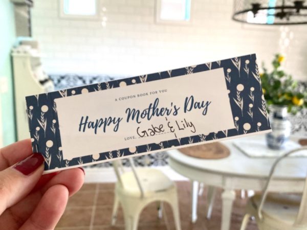 Free Mother’s Day DIY Coupon Book – Thoughtful, Easy & Personal!