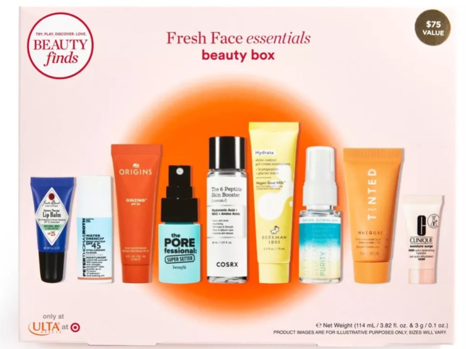 image of an ULTA Beauty sample box