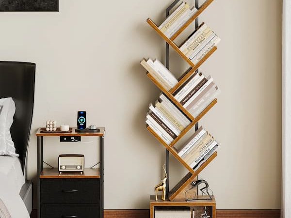 Geometric Tree Tiered Bookshelf just $28.99 (Reg. $75!)