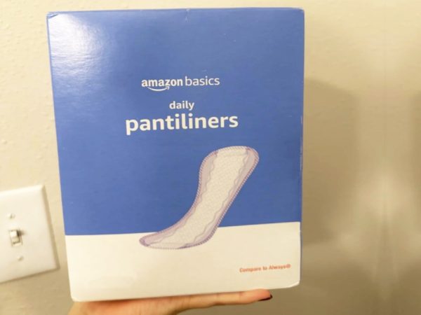 Amazon Basics Pantiliners 50-Count Only $1.72 Shipped