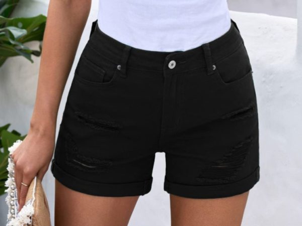 Women’s High-Waisted Denim Shorts Just $17.99 on Amazon