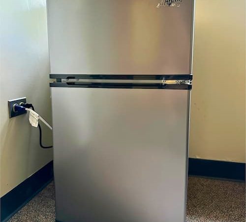Arctic King 3.2 Cu ft Two Door Mini Fridge with Freezer only $139 shipped (Reg. $198!)