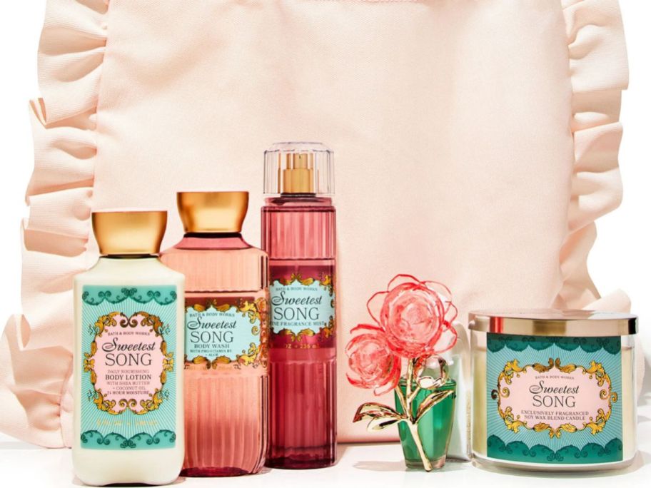 Bath Body Works Sweetest Song GIft Set
