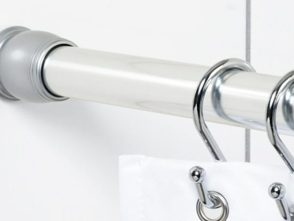 Tension Shower Curtain Rod Only $2 on Walmart.com (Try Our Holiday Decor Hack!)