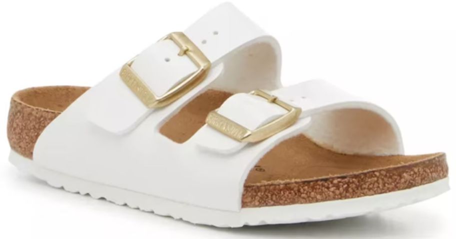white birkenstock sandal