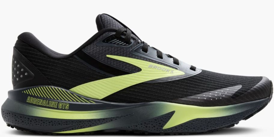 Men's Black and yellow sneakers