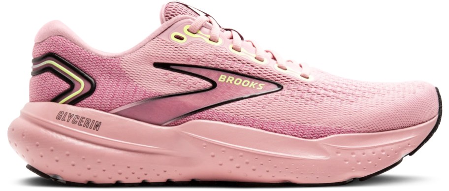 all pink running shoe