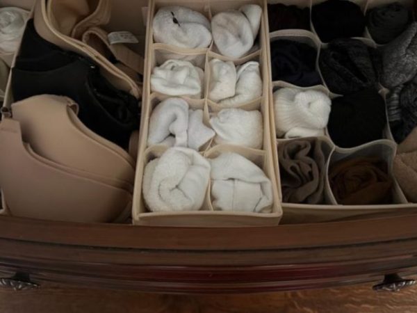 Dresser Drawer Organizer 8-Piece Set Just $13.59 on Amazon – Declutter Drawers Fast!