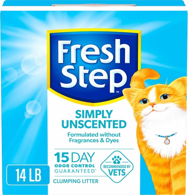 Fresh Step Simply Unscented Clumping Litter
