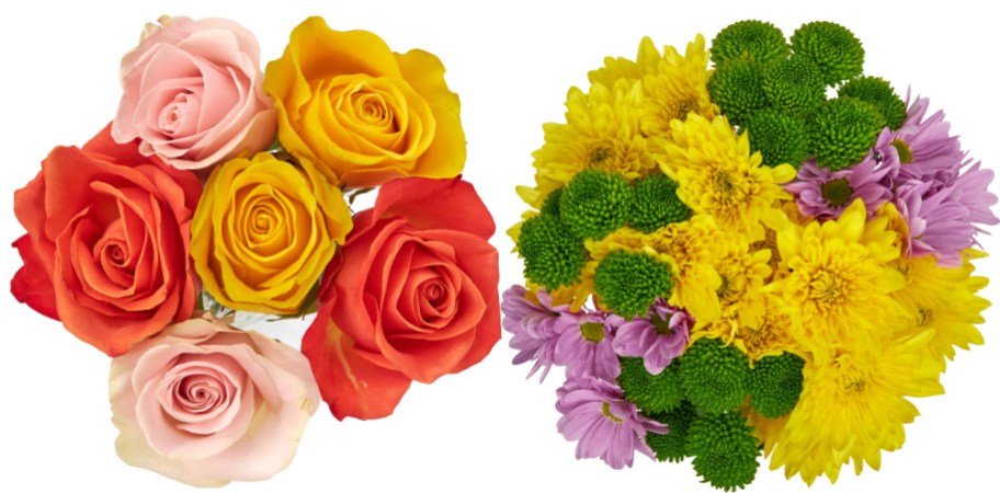 images of Fresh flowers from Walmart in different colors