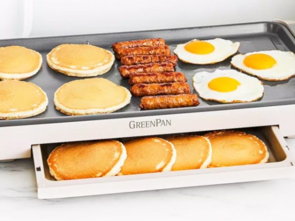 GreenPan Electric Griddle w/ Warming Drawer Just $27.61 + Get $5 Kohl’s Cash (Reg. $80)