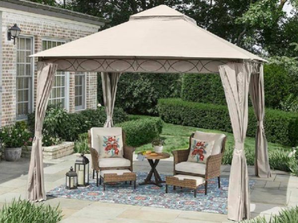 Gazebo w/ Curtains Just $116 Shipped on HomeDepot.com (Reg. $291)