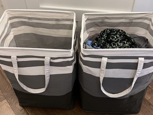 Laundry Basket 2-Pack Only $10.49 for Amazon Prime Members – Over 12K+ 5-Star Reviews