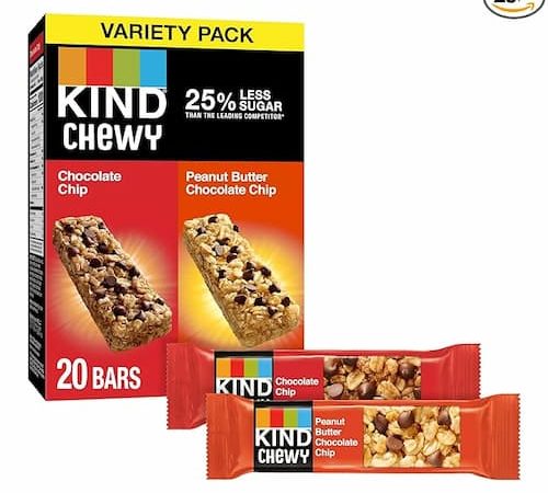 Kind Chewy Granola Bars Variety Pack 20-Count only $5.22 shipped!