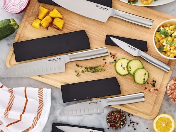 KitchenAid Gourmet 5-Piece Forged Stainless Steel Knife Set only $14.96 (Reg. $30!)