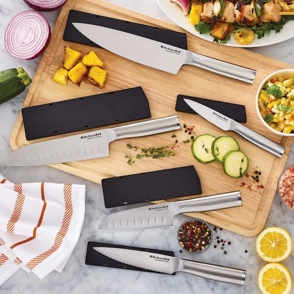 KitchenAid Gourmet 5-Piece Forged Stainless Steel Knife Set