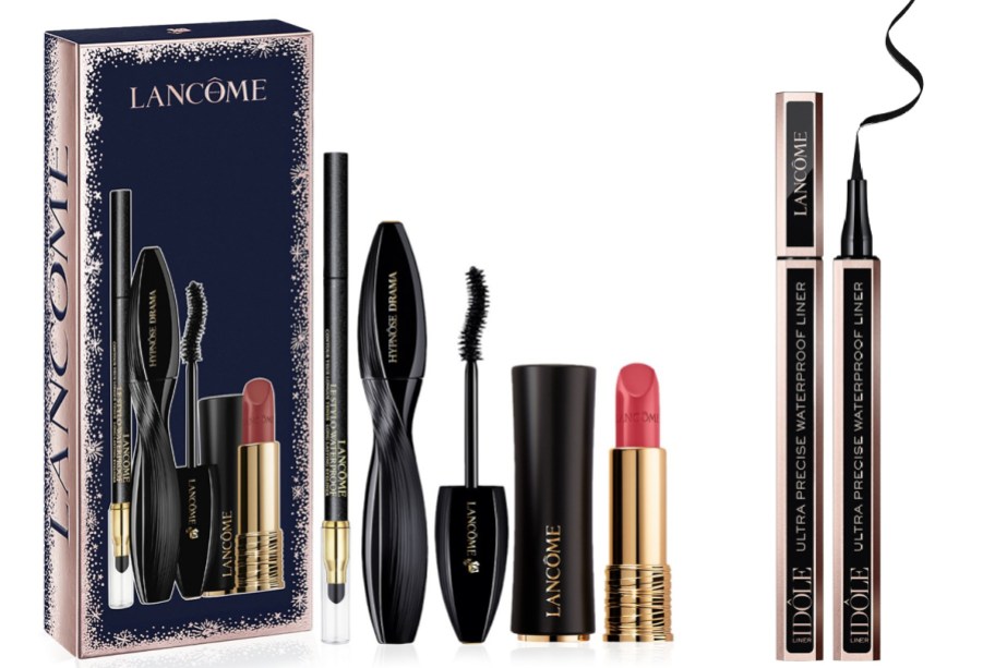 lancaome makeup set and eyeliner