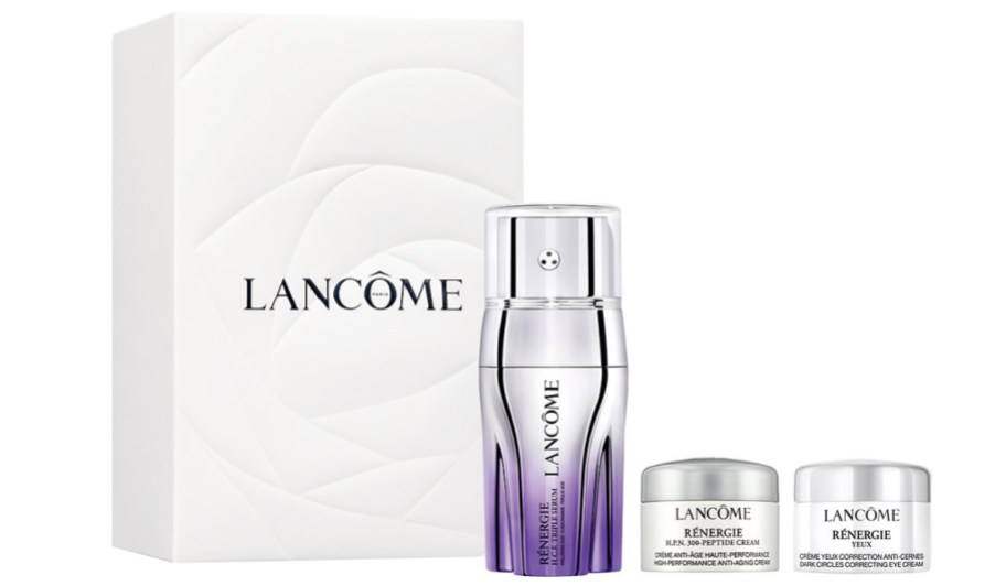 lancome three piece skincare set