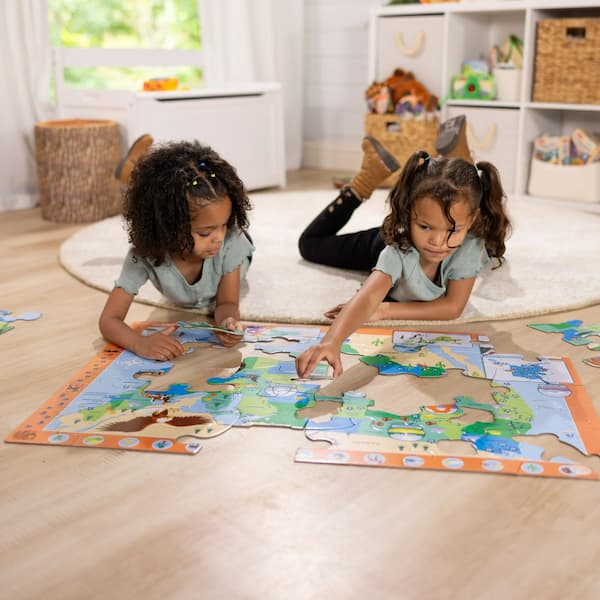 Melissa & Doug National Parks U.S.A. Map Floor Puzzle