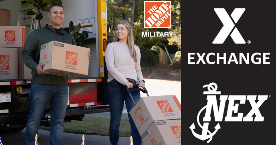 Military Exchange Partnership with Home Depot