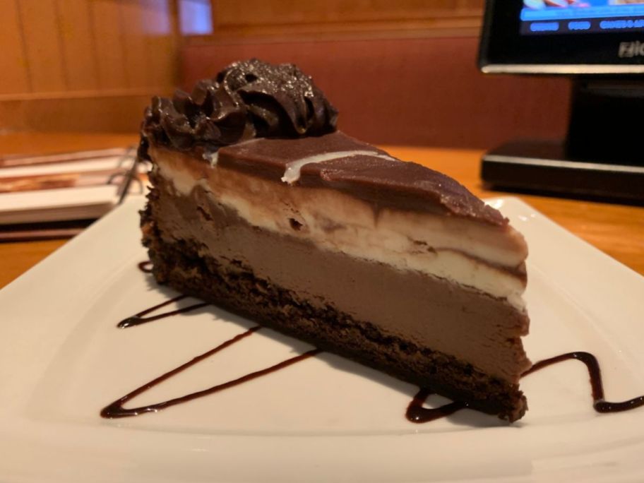 Olive Garden Black Tie Chocolate Mousse Cake