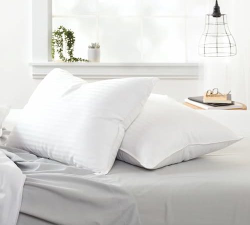 Linens & Hutch Plus Down-Alternative Gel-Fiber Pillow 2-Pack only $38.61 shipped (Reg. $130!)