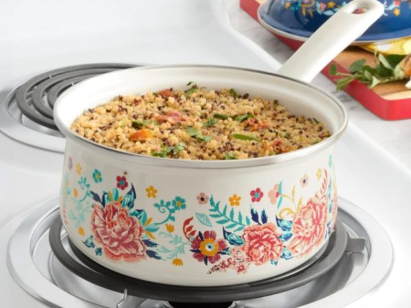 Up to 70% Off The Pioneer Woman on Walmart.com | Floral 2-Quart Saucepan Under $13!