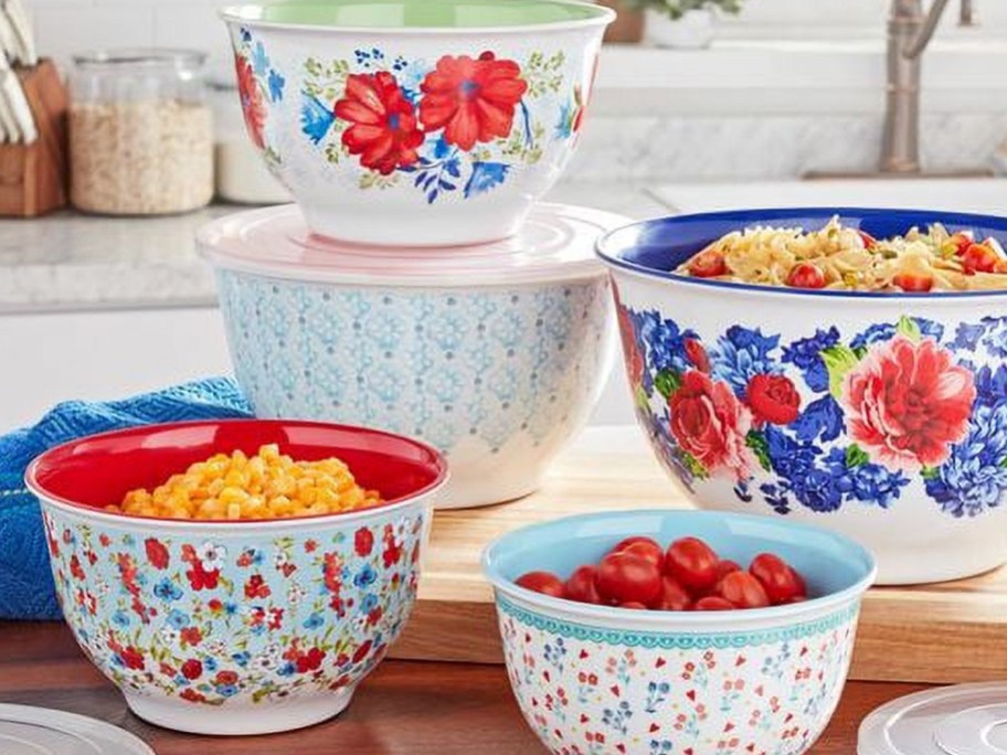 Pioneer Woman Mixing Bowls
