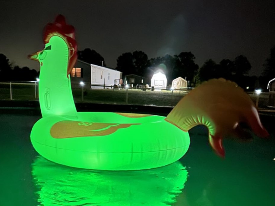 Pool Float with LED lights