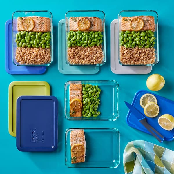 Pyrex 10-pc. Meal Prep Glass Food Storage Set