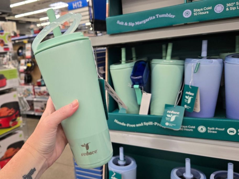 Reduce 30oz Halo Spill-Proof Handled Tumbler