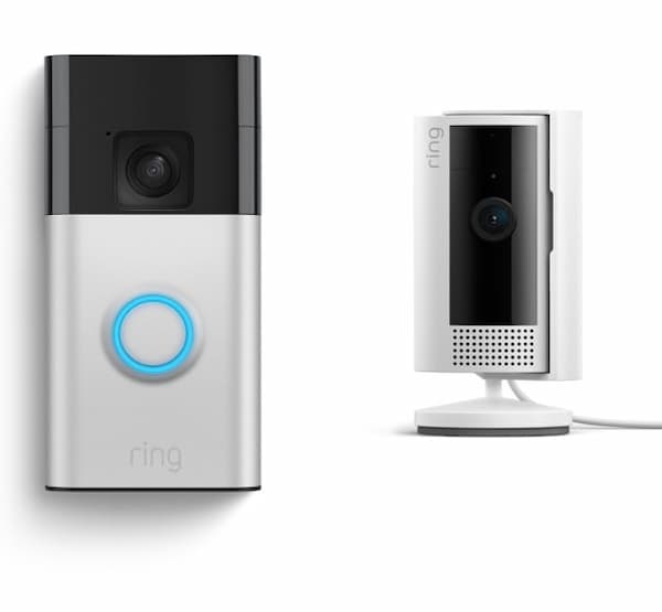Ring Battery Doorbell with Ring Indoor Cam 2nd Gen