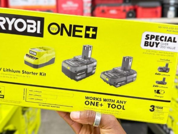 Up to 65% Off RYOBI Tools on HomeDepot.com + Free Shipping | Battery Starter Kit Just $99 Shipped