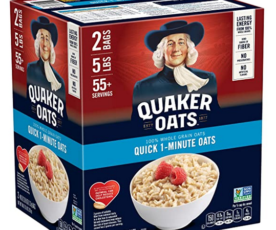 Quaker Quick 1-Minute Oatmeal (5 lb box) only $8.83 shipped!