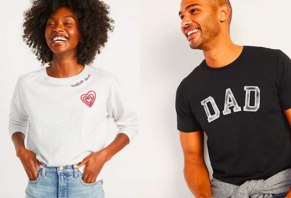 *HOT* Old Navy: Tees for the Family just $4 and $6!