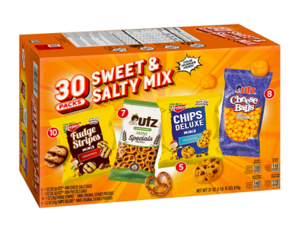 Keebler Cookies and Crackers, Variety Pack (30 count) only $8.80 shipped!
